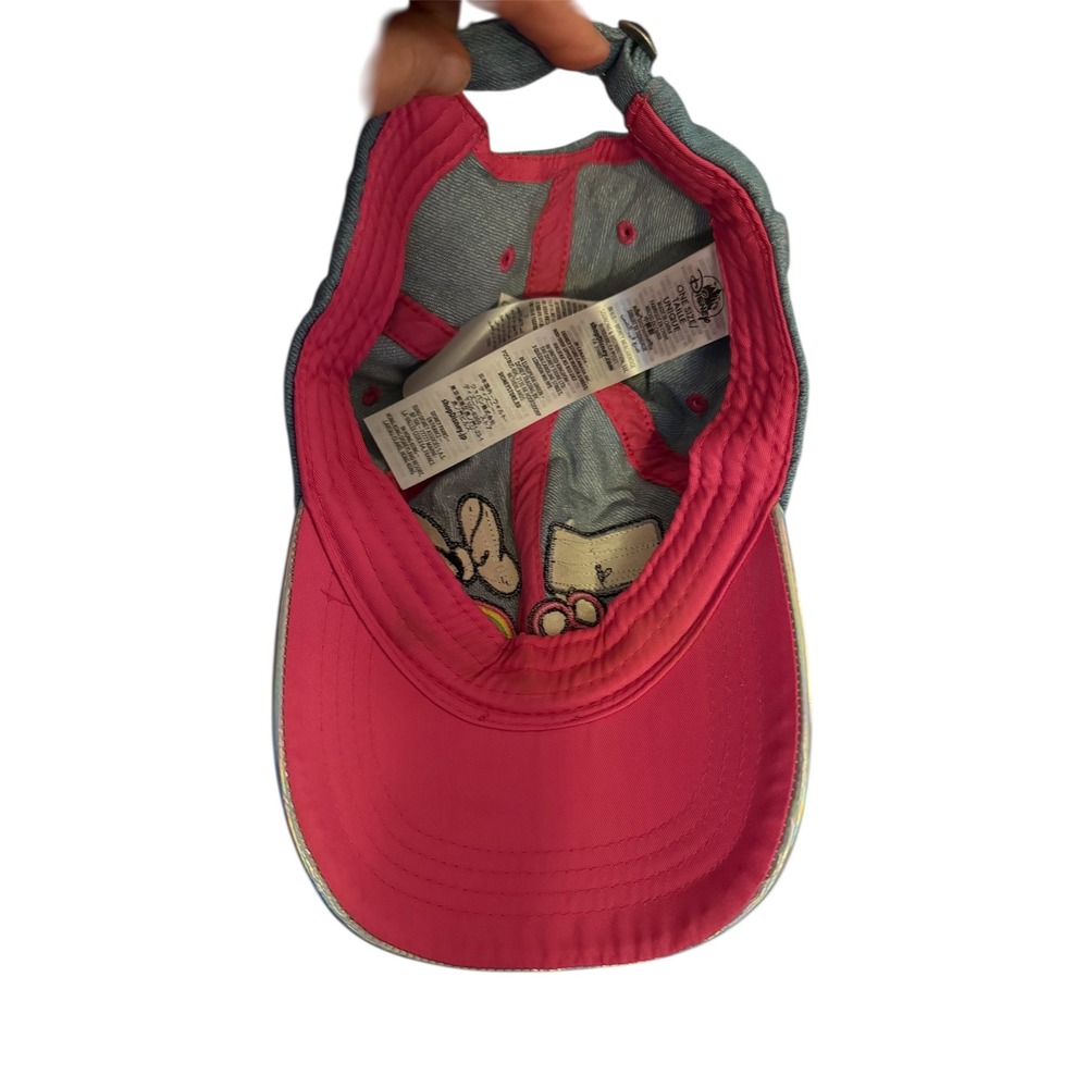 Kindness Matters‎ Denim Baseball Cap | Iridescent Brim | Adjustable | Women's - Picture 5 of 5